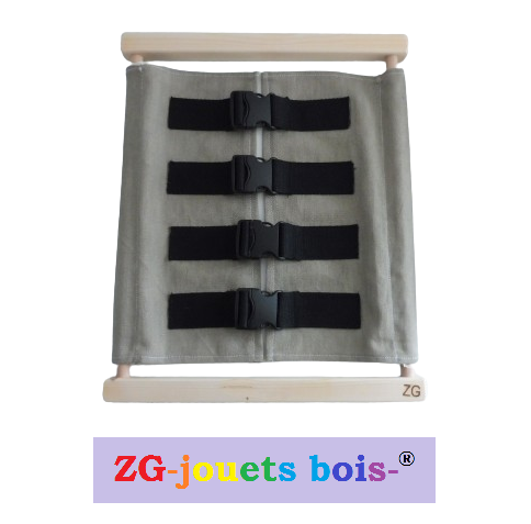 Montessori Dressing Frame Separable Zipper/ZIP