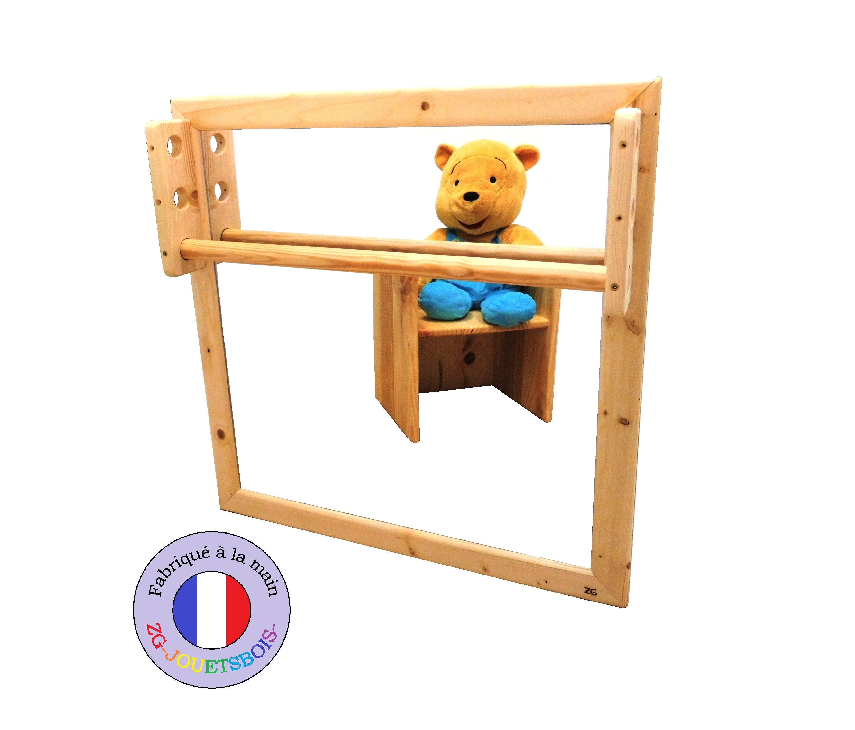 Miroir sapin Montessori accessoires -  France